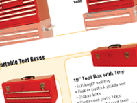 Full Line Catalog Layout
